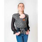 Bykay draagdoek stretchy wrap deluxe leopard maat L, Kinderen en Baby's, Babydragers en Draagdoeken, Overige merken, Draagdoek