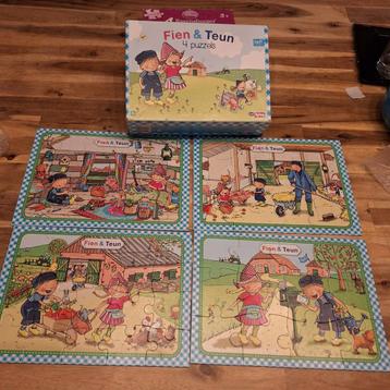 Fien en Teun Puzzels - 4 stuks beschikbaar voor biedingen