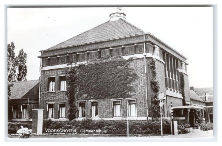 Voorschoten, Gemeentehuis, Verzamelen, Ansichtkaarten | Nederland, Ongelopen, Zuid-Holland, 1960 tot 1980, Verzenden