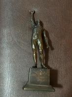 Bronzen beeld van atleet, Ophalen of Verzenden