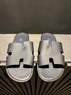 Hermès Izmir Navy Sandalen, Sandalen, Blauw, Ophalen of Verzenden, Zo goed als nieuw