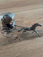 Zilveren koets 835, Antiek en Kunst, Verzenden, Zilver
