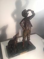 Jonge en hond, Ophalen of Verzenden