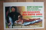 filmaffiche Romy Schneider les innocents aux... filmposter, Verzamelen, Posters, Rechthoekig Liggend, Ophalen of Verzenden, Zo goed als nieuw