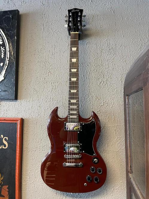 Fazley Vintage Series FSG418 Dakota Red elektrische gitaar, Muziek en Instrumenten, Snaarinstrumenten | Gitaren | Elektrisch, Nieuw