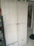 Whitewash Kledingkast, Ophalen, Gebruikt, 100 tot 150 cm, 200 cm of meer
