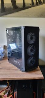Dutzo argb case Black Tempered glass i7 7700k / 1080 Aero 8g, Computers en Software, Desktop Pc's, 1.2TB, Zelf gebouwde pc, Refurbished