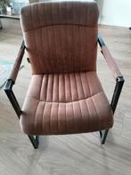 Stoelen,merk van Bommel. 4 stuksTaup kleur.kleu, Ophalen of Verzenden, Gebruikt, Overige kleuren