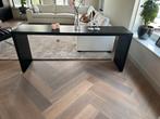 Eikenhouten Sidetable Richmond 200 cm, Huis en Inrichting, Ophalen, Eikenhout, 200 cm of meer, Zo goed als nieuw