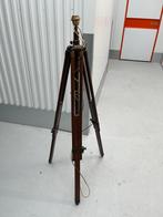 Statieflamp zonder kap, Ophalen, Gebruikt, Hout, 100 tot 150 cm