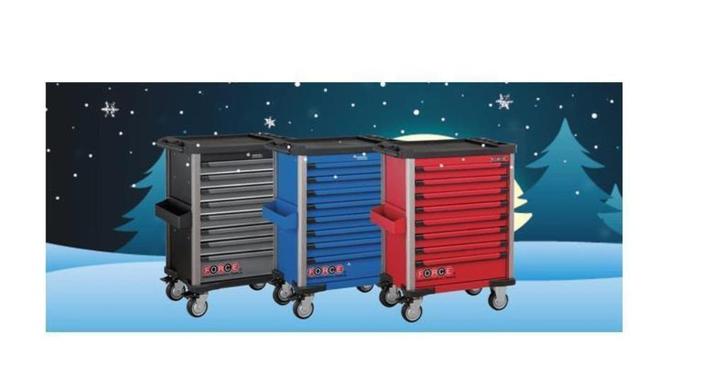 Gereedschapswagen 193 Delig Force 10218-193, Auto diversen, Autogereedschap, Nieuw, Ophalen of Verzenden
