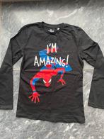 Spiderman longsleeve spiderman mt 140, Kinderen en Baby's, Kinderkleding | Maat 140, Ophalen of Verzenden, Zo goed als nieuw, Jongen