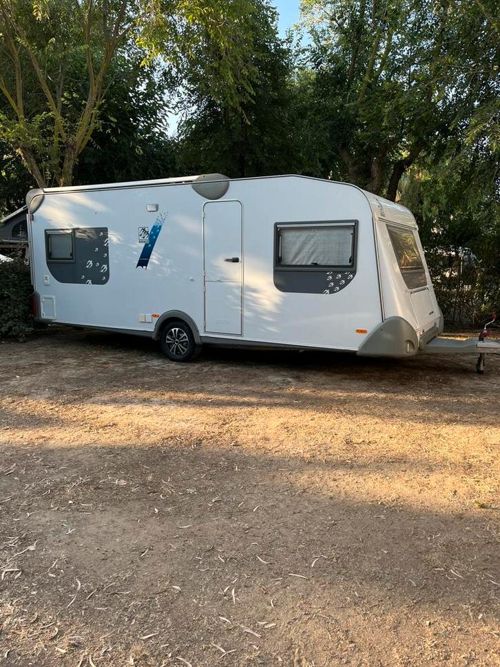 Knaus Eurostar 550 bj 2003 Spanje, Caravans en Kamperen, Caravans, Particulier, tot en met 4, Rondzit, Knaus, Ophalen