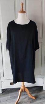 Shein zwarte jurk met strikjes maat 3XL / 46, Zwart, Maat 46/48 (XL) of groter, Ophalen of Verzenden, Zo goed als nieuw