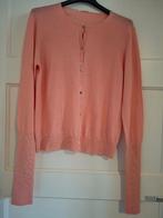 Just in Case roze wollen vest met knoopsluiting (70.), Maat 38/40 (M), Anneonline, Steenbergen, Shop@wesell4u.nl