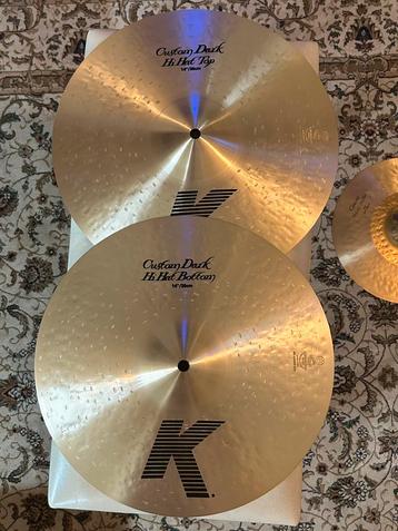 Zildjian HI HAT PAIRS vintage/pre-owned 13”-16” beschikbaar voor biedingen