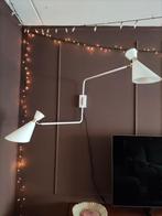 Dubbele wandlamp zuiver shady wit, Huis en Inrichting, Lampen | Vloerlampen, Ophalen, Minder dan 100 cm