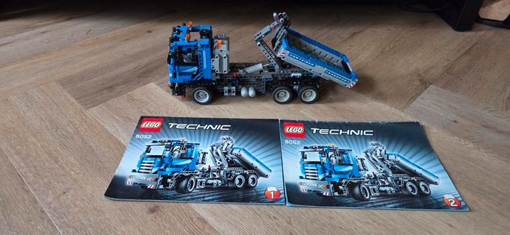 Lego set - Technic 8052 container transport, Kinderen en Baby's, Speelgoed | Duplo en Lego, Gebruikt, Lego, Complete set, Ophalen of Verzenden