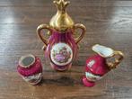 Limoges France Miniatuur Vaasjes - Set van 3, Ophalen of Verzenden