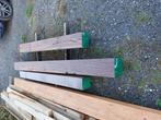 3x Azobe balken, Tuin en Terras, Palen, Balken en Planken, Ophalen, Zo goed als nieuw