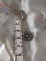 Zilver Zeeuwse knop stropdasspeld, Ophalen of Verzenden, Zilver