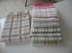 7 nieuwe theedoeken + 1 keukendoek samen €15.- zie foto, Ophalen of Verzenden, Nieuw, Overige kleuren, Theedoek of Handdoek