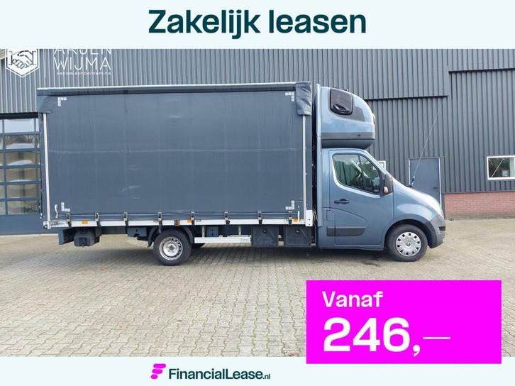 Renault Master 2019 Huifopbouw|Slaapcabine, Auto's, Bestelauto's, Bedrijf, Lease, Financial lease, ABS, Alarm, Boordcomputer, Centrale vergrendeling