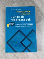 Juridisch woordenboek, Diverse auteurs, Ophalen of Verzenden, Zo goed als nieuw, Overige uitgevers