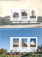 2 persoonlijke vellen pf steden t/m heden coevorden + extra, Postzegels en Munten, Postzegels | Nederland, Na 1940, Ophalen of Verzenden