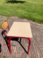 Eromes, schooltafel en stoel, 10x, C3, Gebruikt, Ophalen of Verzenden, Stoel(en)