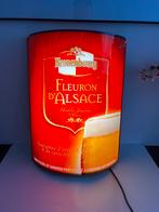 Kronenbourg Fleuron d'Alsace Lichtbak, Ophalen of Verzenden, Gebruikt, Reclamebord, Plaat of Schild, Overige merken