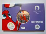 50 euro Frankrijk 2023 – Mascotte Welkom BU FDC zilver kleur, Zilver, Frankrijk, Losse munt, Overige waardes