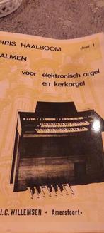 Chris Haalboom bladmuziek psalmen 1 tot 25 deel 1, Muziek en Instrumenten, Orgel, Gebruikt, Ophalen of Verzenden, Thema