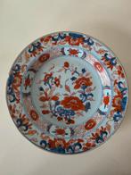Antiek porseleinen Chinees handbeschilderd Imari bord, Ophalen of Verzenden