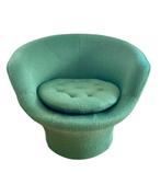 Pierre Gauriche Meurop Fauteuil - Nieuwe Bekleding, Huis en Inrichting, Fauteuils, Ophalen, Minder dan 75 cm, Nieuw, Stof