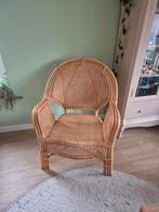 Mooie rotan stoel, Huis en Inrichting, Stoelen, Ophalen, Gebruikt, Bruin, Riet of Rotan
