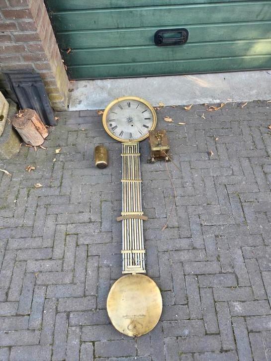 Zeer mooie antieke aparte centrale seconde wijzer 1820, Antiek en Kunst, Antiek | Klokken, Ophalen