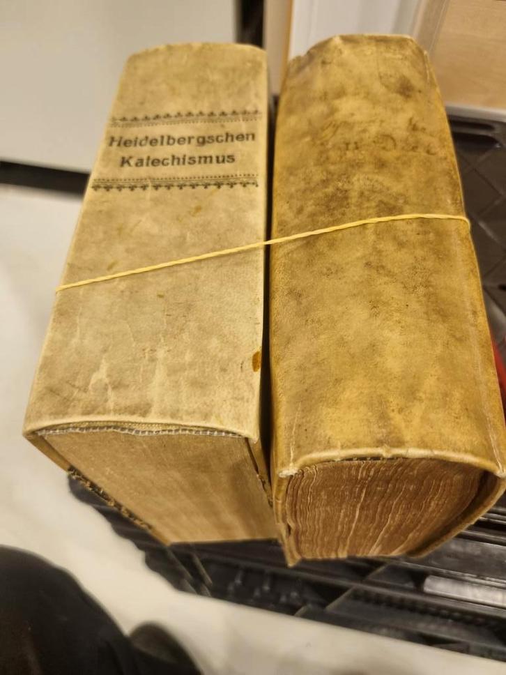 Justus Vermeer. Catechismusverklaring. 2 delen., Boeken, Godsdienst en Theologie, Gelezen, Christendom | Protestants, Ophalen of Verzenden