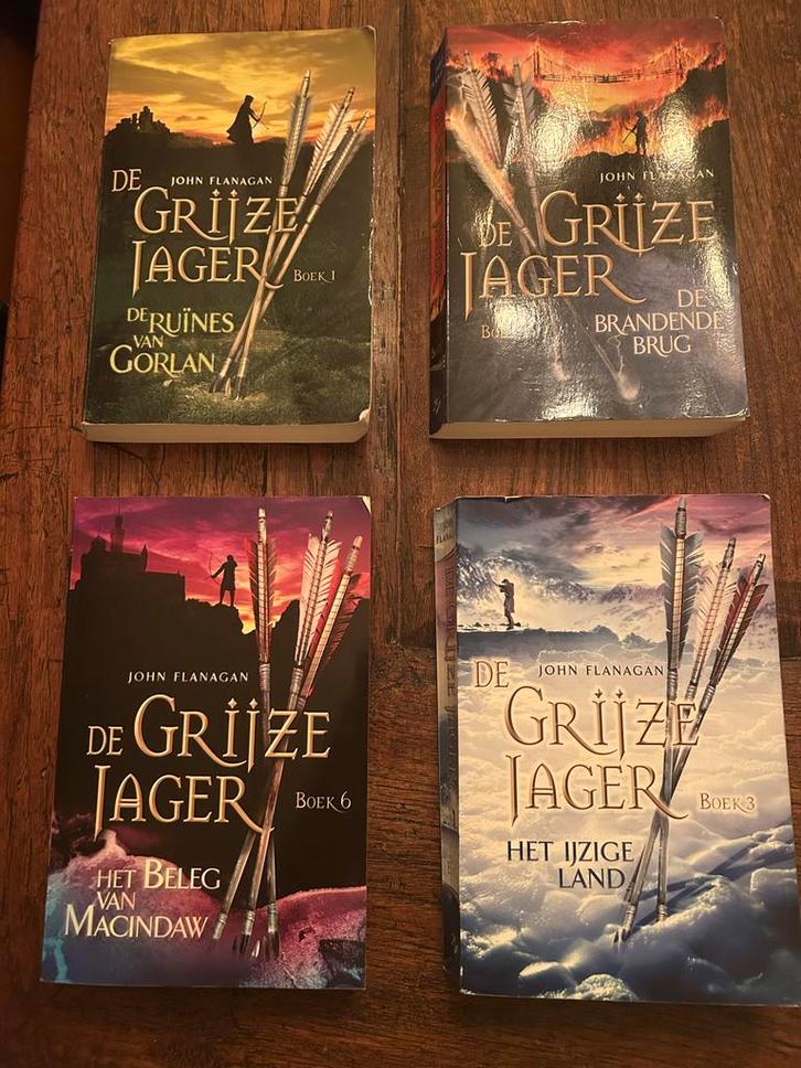 De Grijze Jager - Boek 1, 2, 3 & 6, Boeken, Fantasy, Gelezen, Ophalen