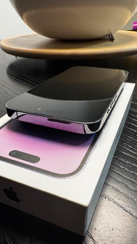 iPhone 14 Pro 256GB Purple - Topconditie!, Telecommunicatie, Mobiele telefoons | Apple iPhone, Gebruikt, 256 GB, Zonder abonnement