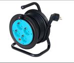Kabelhaspel met 4 stopcontacten  ( 10m), Ophalen of Verzenden, Nieuw, Kabel of Snoer