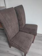 Twee bruine stoelen (gebruikt), Ophalen, Gebruikt, Bruin, Twee