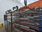 8 Stuks Aluminium Stelling Karren, Gebruikt, Handelsonderneming van Esseveld, Overige typen, Ophalen of Verzenden