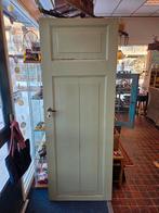 Oude brocante deur uit Franse boerderij, Ophalen, Gebruikt, Binnendeur, 200 tot 215 cm