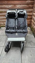 Easywalker Duo - dubbele buggy, met regencape, Gebruikt, Verstelbare duwstang, Ophalen, Kinderwagen