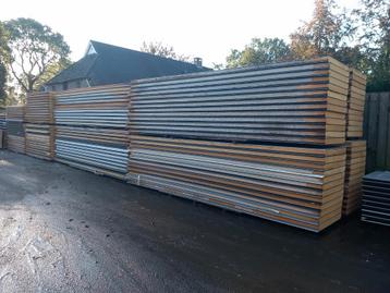 b/c-keus isolatieplaten sandwichpanelen partij 600m2 10 cm beschikbaar voor biedingen