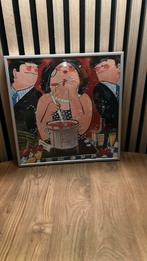 Tomato soep, Antiek en Kunst, Kunst | Schilderijen | Abstract, Ophalen of Verzenden