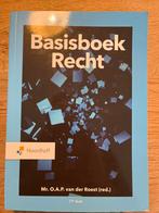 Basisboek Recht, 17e druk - Nieuwstaat, Ophalen of Verzenden, Nieuw, Overige onderwerpen