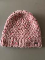 Barts muts 55cm roze/goud/felroze, Ophalen of Verzenden, Zo goed als nieuw, Meisje