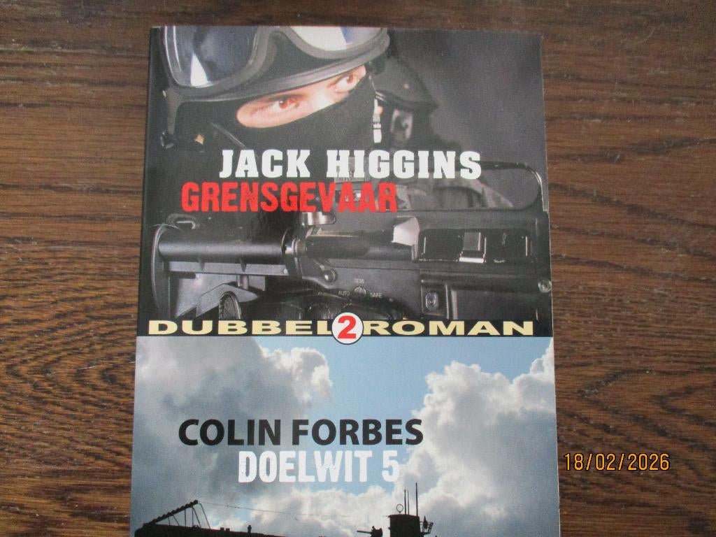 grensgevaar/doelwit 5 Auteur: Jack Higgins 9789022555781, Boeken, Thrillers, Gelezen, Amerika, Ophalen of Verzenden